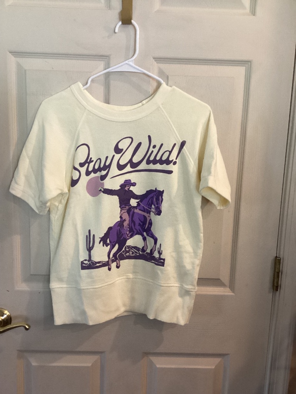 NWOT PEOPLE OF LEISURE Stay Wild ex small   Oversized